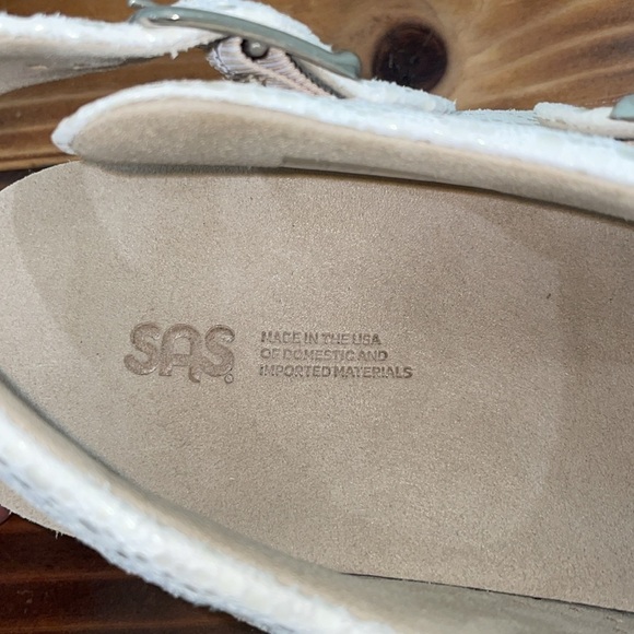 SAS Tripad Women's Size 10M Comfort Relaxed Brown Leather Sandals Strap Buckles - Picture 13 of 16